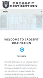 Mobile Screenshot of crossfitdistinction.com